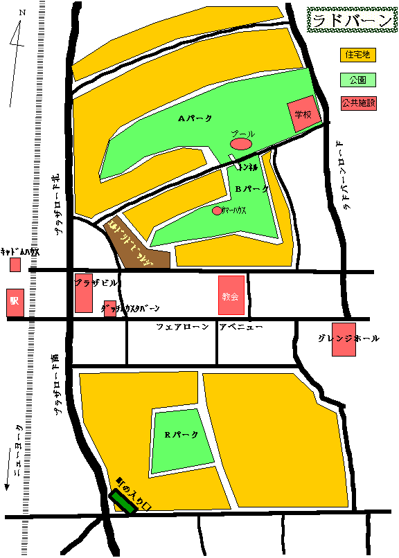 radburn map