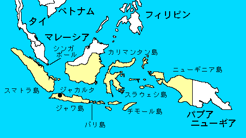 indonesia map