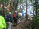 登りの坂道が何か所も