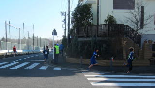 緑園住宅街路を