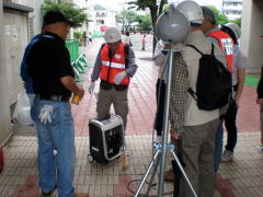 発電機・灯光器訓練