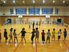 盆踊りの練習もしました。