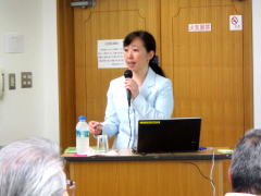 講師の沓沢美登里さん