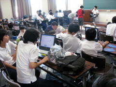 パソコンでプログラミング（中学生）