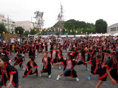 緑園東・西小のソーラン踊り